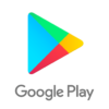 Google Play logotype with text